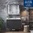 Jiumuwang Bathroom Suit Bathroom Cabinet Combination Modern Simple Toilet Washstand Solid Wood