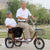 Yashidi🔥Tricycle Adult Bicycle Middle And Old Age Scooter Household Double Old Man Human Bike