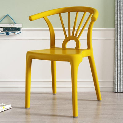 Plastic Chair Thickened Dining Chair Household Back Chair Coffee Shop Leisure Chair