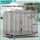 HOOOPET Full Tube Dog Cage Dog Playpen Large Dog Medium Golden Samoye Border Shepherd Labrador