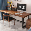 Study Log Desk Household Solid Wood Desk Computer Desk Simple Desk Workbench