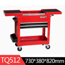 European-style Three-tier Trolley Auto Repair Tool Cart Multifunctional Mobile Simple Accessory Cart