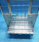 Ready Stock Bird Cage the New Promotion 304 Stainless Steel Bird Cage Parrot Cage Breeds Large Bird