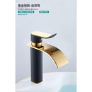 RUNZE Gold Basin Sink Hot & Cold Mixer Kitchen Faucet Brass Bathroom Water Tap Multi-styles To