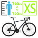 ✨Spot Express✨Road Bike Official Website Disc Brake Road Riding Curve Cycling Car Frame Road Vehicle