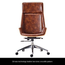 Reclining Computer Chair Office Chair With Emulsion Seat Backrest Ergonomic Massage Chair Home