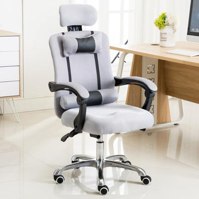 Ergonomic Computer Chair Home Office Chair Reclining Lift Staff Back Swivel Chairs