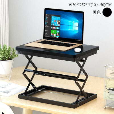 JINQUANJIA Standing Desk Laptop Foldable Table Heightening Bracket Office Lifting Table