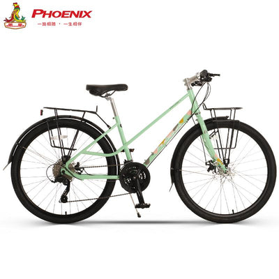 🔥Phoenix🔥 Road Bike Tour Bike 26/ 27 Inch Comfortable Cross-country Men and Women Speed Change