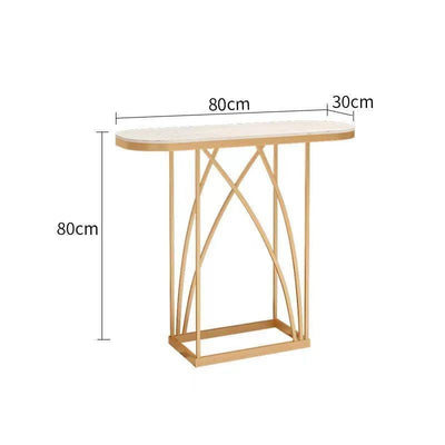 Nordic Console Table Home Living Room Light Luxury Marble Porch Table Modern Simple Console Table