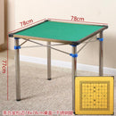 Folding Mahjong Table Multifunctional Table Chess And Card Dual Purpose Stainless Steel Leg Folding