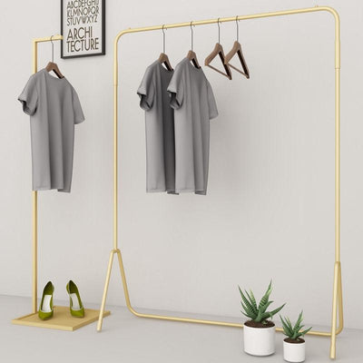 Economical Landing Modern Iron Rack Simple Men's And Women's Display Children's Clothing Shelf