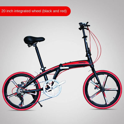 Hito 20 / 22 inch folding bicycle super light carrying aluminum alloy variable speed bicycle for men