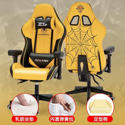 ARTISAM Massage Gaming Chair Rotating Armrest Computer Chair With Footrest Office Chair