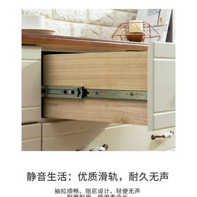 Solid Wood Simple Modern Living Room Bedroom Locker Special Price American Chest of Drawers Storage