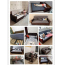 HQ Folding Sofa 1.25-2.05m Multifunctional Foldable Sofa Bed, Retractable Sofa Living Room