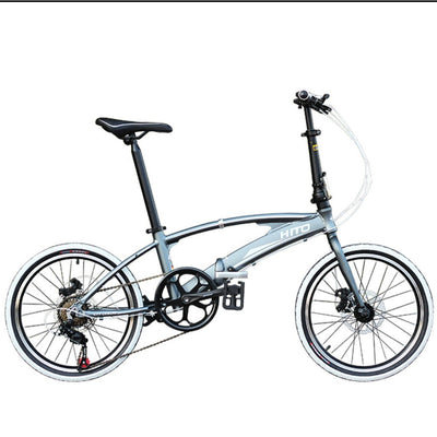 Hito X6 Foldable Bicycle 20/22-inch Double Tube Folding Bicycle Ultra-light Magnesium Alloy Portable