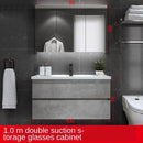 Nordic Light Luxury Bathroom Cabinet Wash Basin Pool Combination Simple Modern Bathroom Washtable