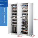 Shoe Cabinet Household Door Large Capacity Space-saving Solid Wood Special Price Economical