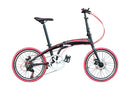 HITO X4 Aluminum Folding Bicycle Shimano7 Speed Aviation Material Ultra-light Portable Bicycle Men