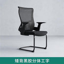 Desiny Office Chair High Back Ergonomic Chair Fixed Handle Study Chair