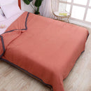 COTTON BLANKET QUILT SOFT COMFORTER KING SIZES 200*230cm WASHABLED COTTON QUILT SELIMUT SINGLE SIZE