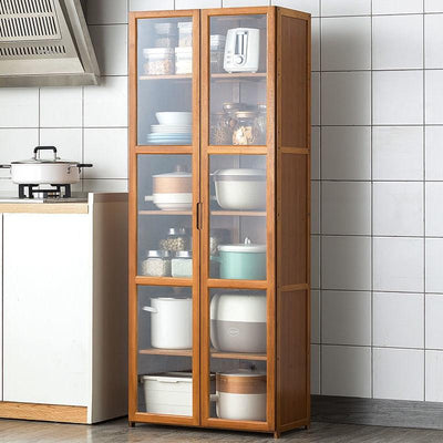 Side cabinet small size kitchen shelf storage cabinet living room wall family small family tea and