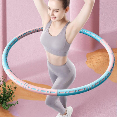 Hula Hoop Sports Removable Stainless Steel Hula Circle Slimming Fitness Exercise Bodybuilding Yoga