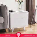 Household Small Bedside Table Invisible Fingerprint Password Safe Anti-theft All-steel Wifi Fixed