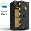 Household Big Safe Deposit Box Digital Fingerprint Lock Cabinet All Steel Anti-theft Fire-proof