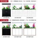 RUNPET Fish Tank Self Cleaning with Cabinet / Aquarium Light 60/80/100/120CM