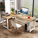 SENBIJU Home Corner L-shaped Desk Modern Minimalist Bedroom Computer Table