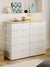 Japanese Alice Household Chest of Drawers Plastic Drawer Storage Cabinet Iris