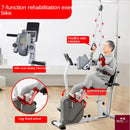 Rehabilitation machine home exercise bike stroke hemiplegia for the elderly bicycle leg hand upper