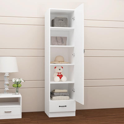 Kinbolee Mini Wardrobe Narrow Cabinet Single-door Wardrobe Small Room Children's Wardrobe