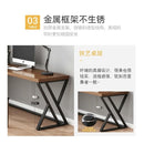 Solid Wood Corner Table Bookshelf Combination L-shaped Desk Home Corner Computer Desk