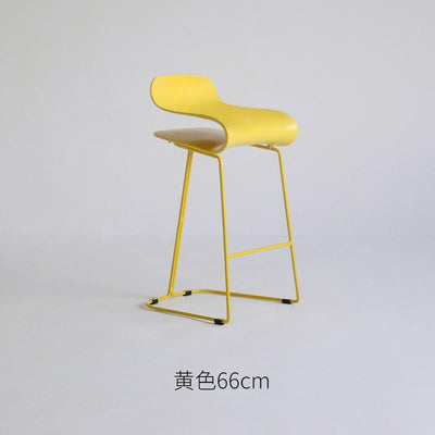 nordic bar chair stainless steel bar chair household high stool simple bars chair café high chair