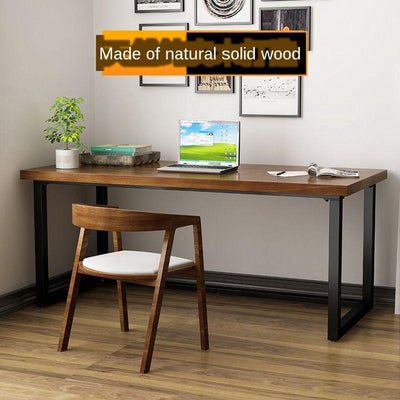 Solid Home Nordic Computer Desktop Table Simple Student Study Bedroom Writing Original Wood Desk