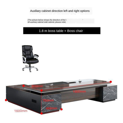 Boss Table Big Class Table Simple Modern Atmosphere President Table Director Table Office Furniture