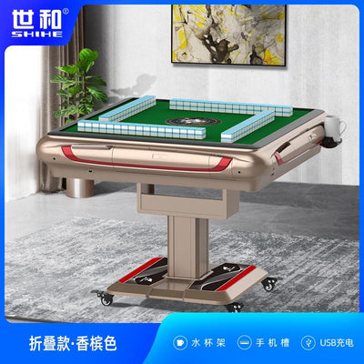 YICHANG Mahjong Machine Fully Automatic Household Folding Table Dual-purpose Mahjong Table New