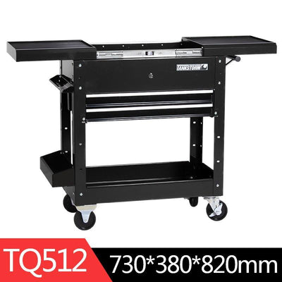 European-style Three-tier Trolley Auto Repair Tool Cart Multifunctional Mobile Simple Accessory Cart