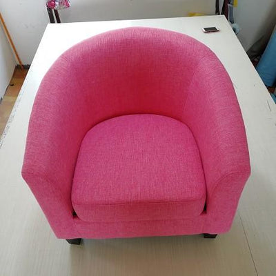 Modern Simple Single Chair Nordic Small Apartment Rental Bedroom Computer Internet Cafe Fabric Sofa