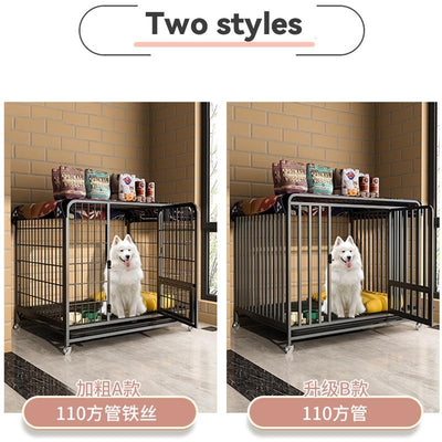 Dog Cage Indoor Firewood Dog Small Dog Fence Household Toilet Isolation Cat Rabbit Cage Dog Playpen