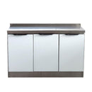 Kitchen Cabinet Sink Cabinet Stainless Steel Simple Assembly Cupboard Kitchen Stove Cabinet Kitchen