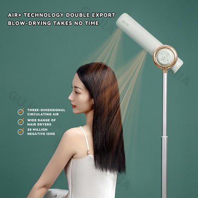 AFK Hair Dryer Handsfree/ Standing Vertical Foldable Hairdryer Negative ION Remote Control Hot And