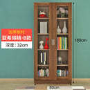 Simple Bookcase Combination Bookshelf Office Wooden Filing Cabinet