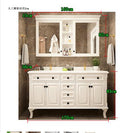 American Bathroom Cabinet Intelligent Mirror Cabinet Combination Bathroom Double Basin European Hand