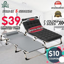 YAYU Foldable Bed Frame Foldable Sofa Bed Lightweight Adjustable Back Ultra-wide 75Cm