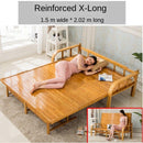 Sofa Bed Can Fold Double Guest Room Small Family Single 1.5 M 1.8 Real Wooden Multi-functional