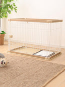 Cage Small Alice and Medium Sized Chai Bulldog Pet Dog Indoor Fence